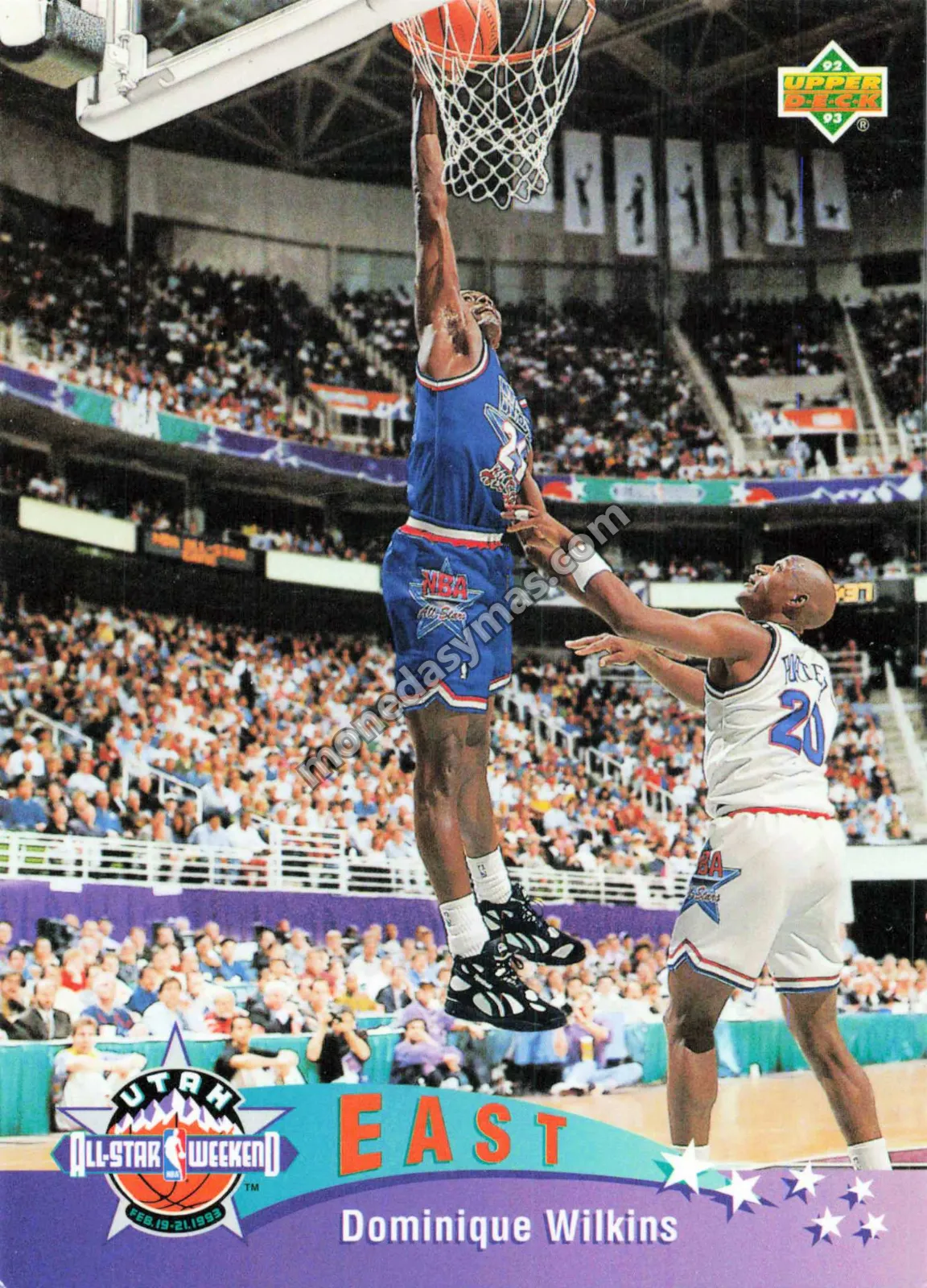 1992-93 Upper Deck Dominique Wilkins East All-Star #433 (Atlanta Hawks)