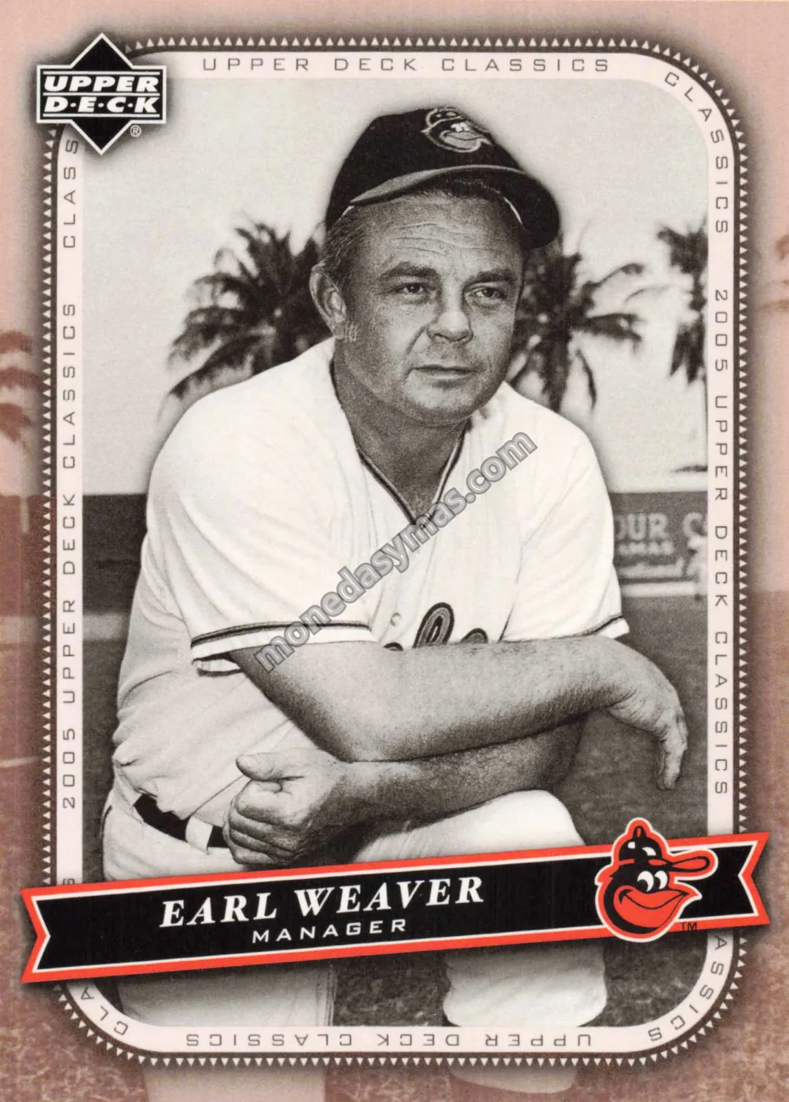 2005 Upper Deck Classics Earl Weaver #28 (Baltimore Orioles)