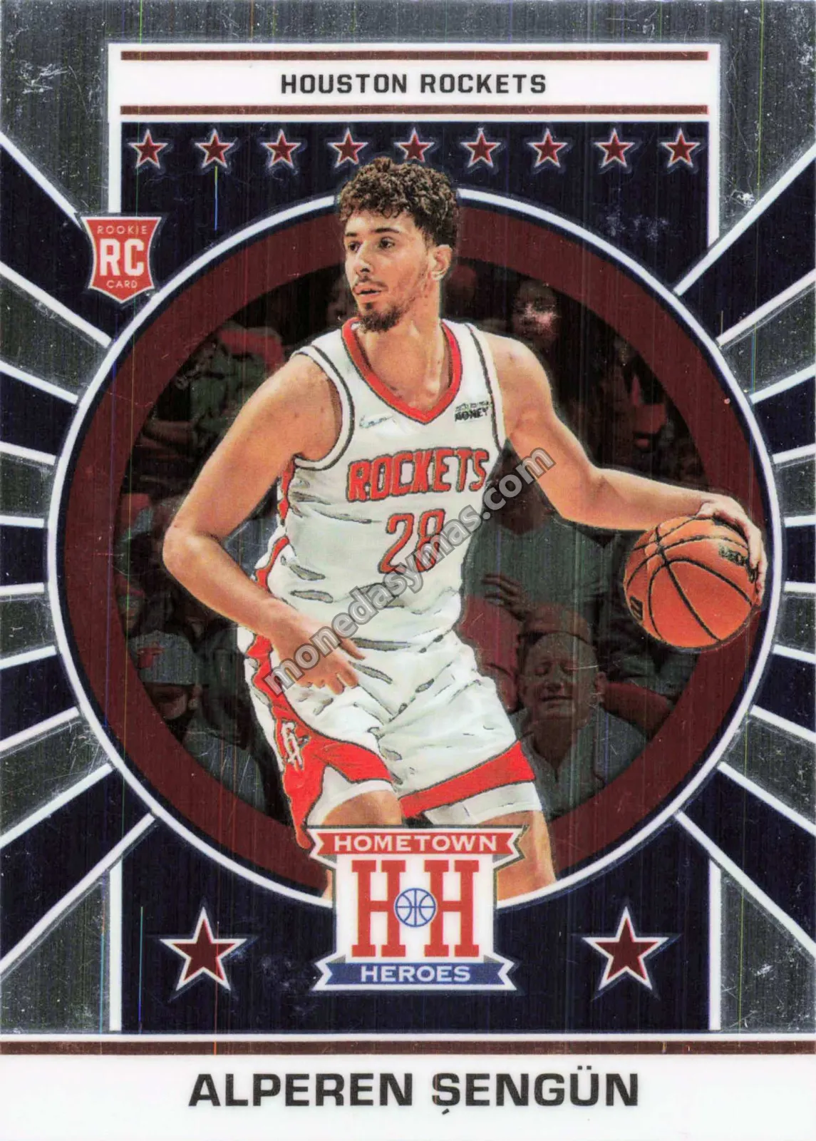 2021-22 Panini Chronicles Hometown Heroes Alperen Sengun Rookie Card #662 (Houston Rockets)