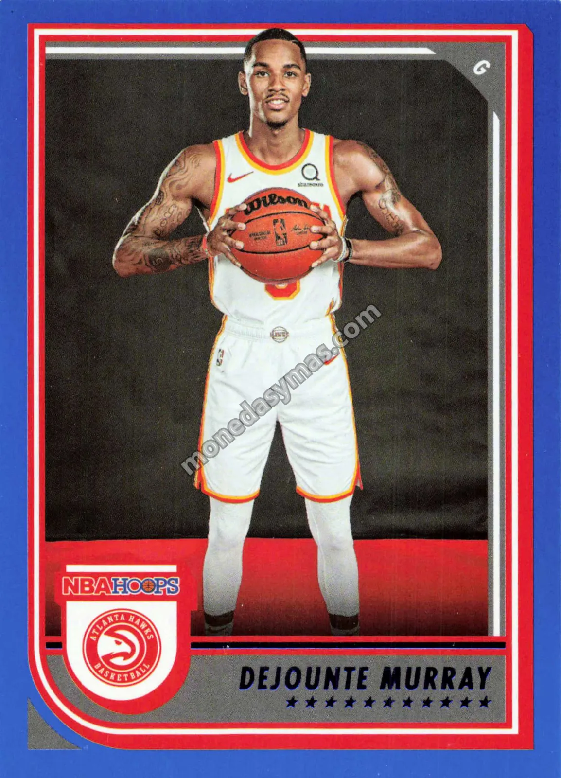 2022-23 Panini Hoops Dejounte Murray #150 (Atlanta Hawks)
