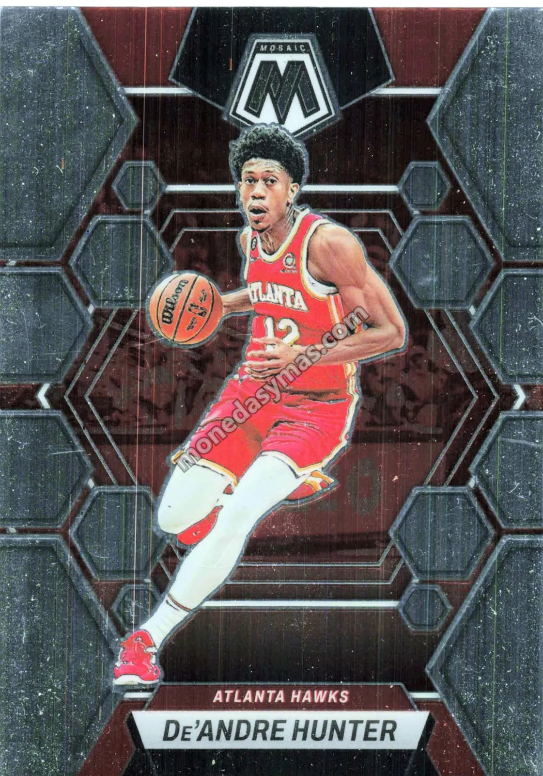 2022-23 Panini Mosaic De'Andre Hunter #192 (Atlanta Hawks)