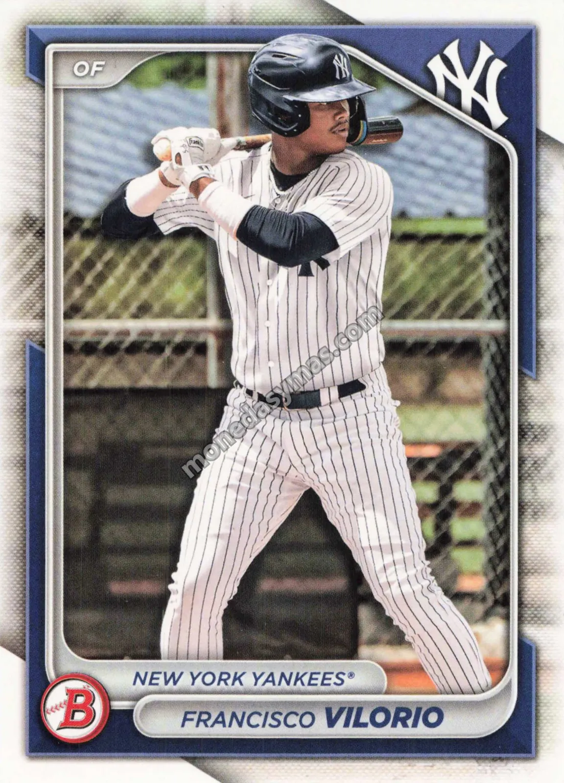 2024 Bowman Francisco Vilorio 1st Bowman Prospect #BD-107 (New York Yankees)
