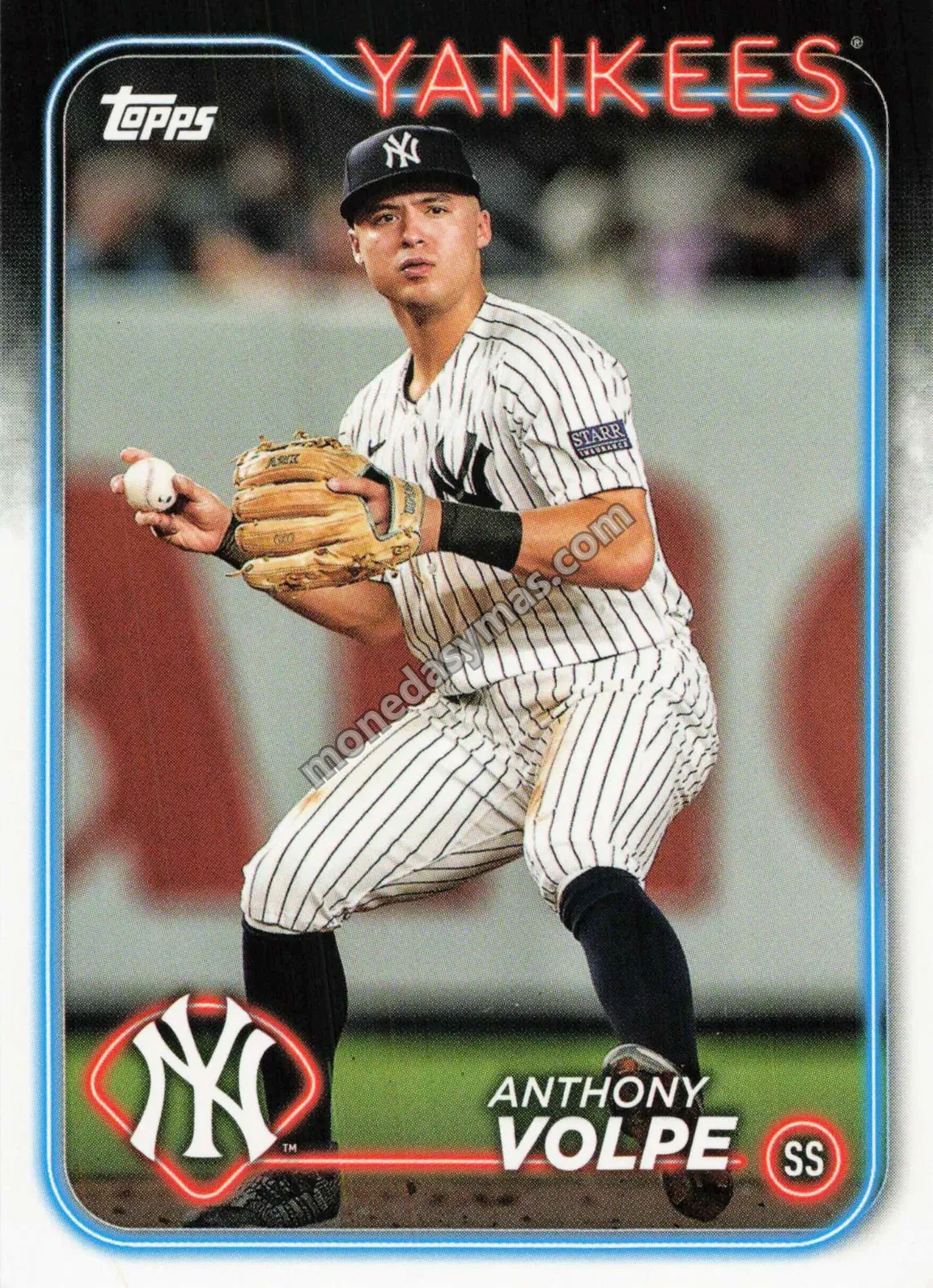 2024 Topps Anthony Volpe #NYY-9 (New York Yankees)