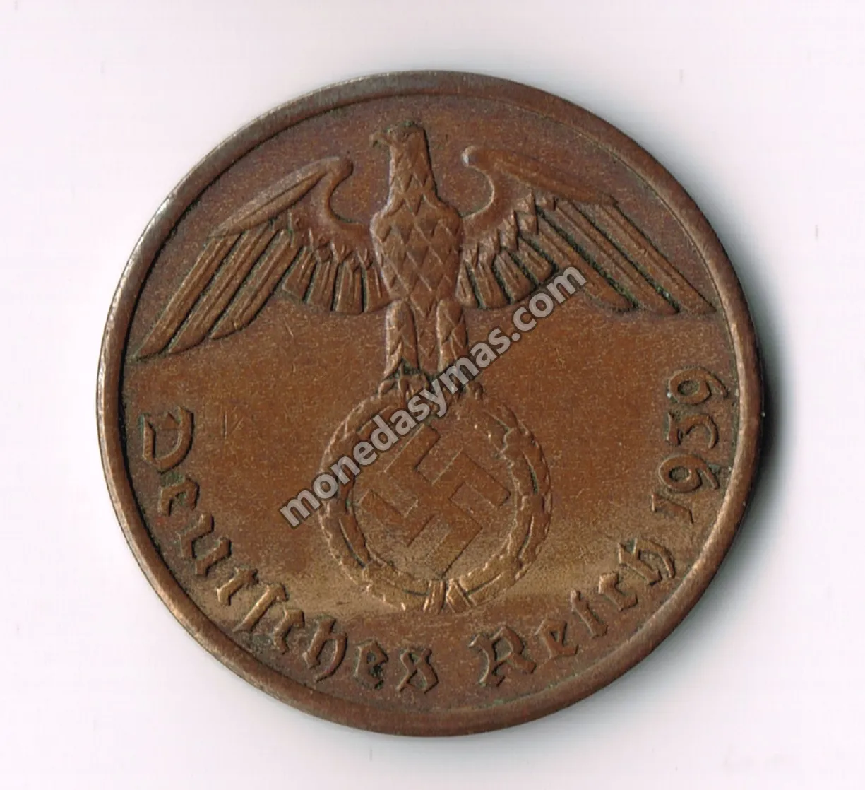 Alemania 2 Reichspfennig 1939-A