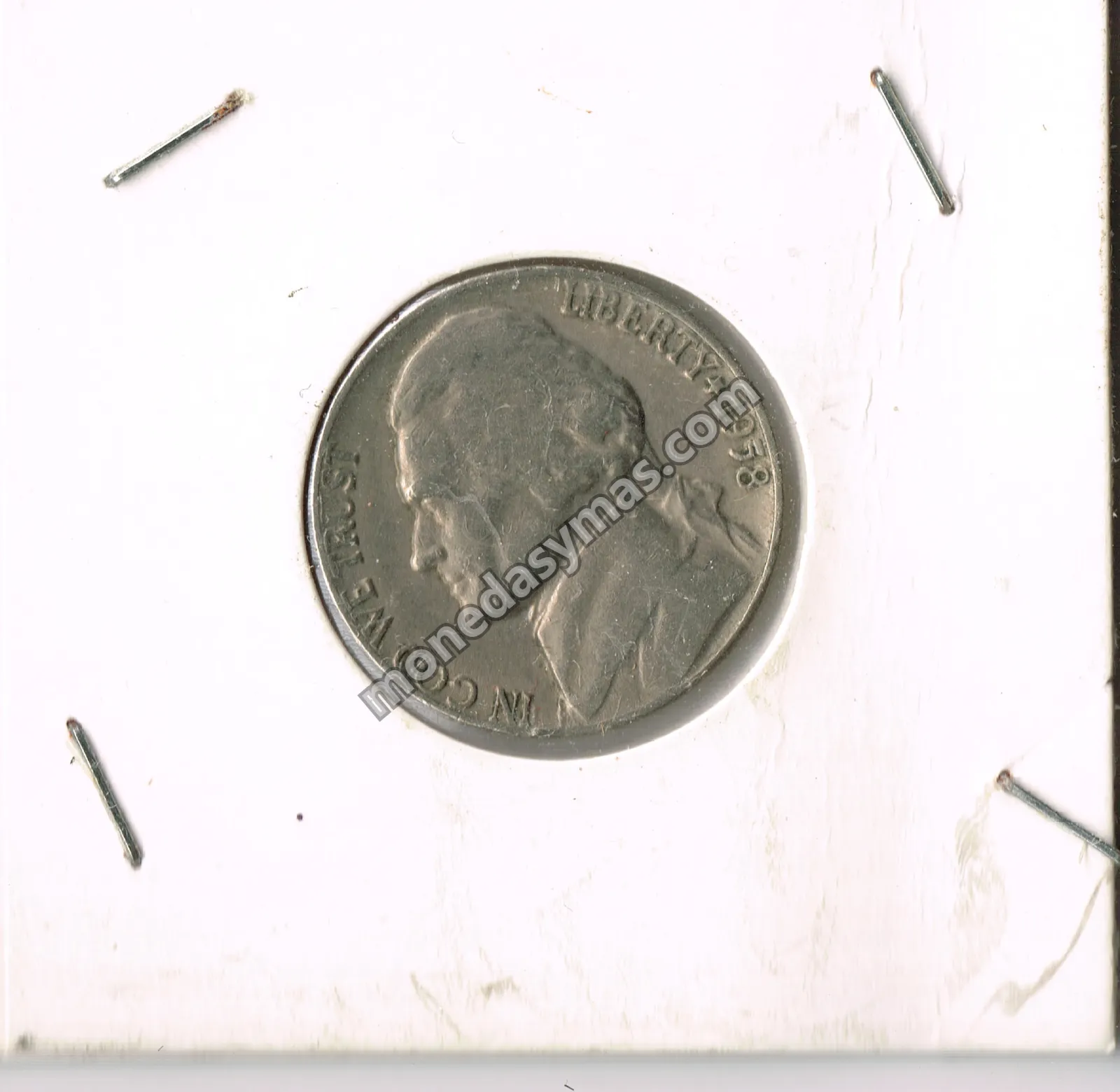 Jefferson Nickel 1958-D