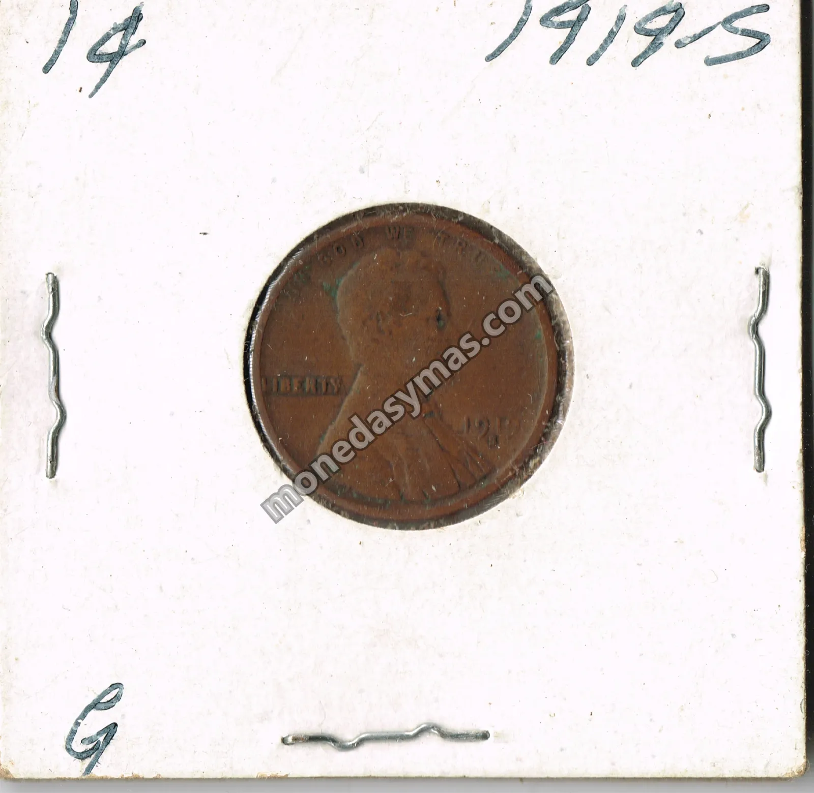 Lincoln Wheat Cent 1919-S